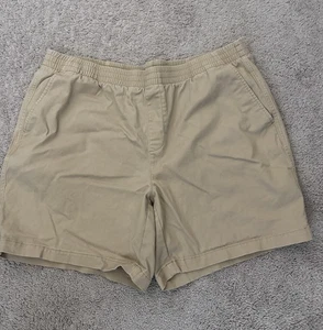 Lands End Damen khaki mittelhoher Bund Shorts 18 - Bild 1 von 4