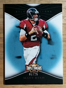 Topps Triple Threads Sapphire #13 2009 Matt Ryan - Imagen 1 de 2