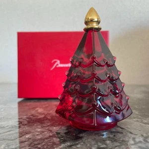 Baccarat Christbaumschmuck Noel Collection Sapin Russe en cristal rouge - Bild 1 von 19