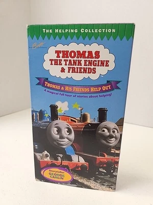 Thomas Tank Engine & Friends Help Out VHS 1995 Video Tape Train  - Image 1 of 3