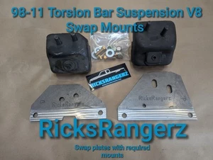 98-11 Ford Ranger 4x4/2wd Edge V8 302 mounts swap kit plates. 96-01 Explorer - Bild 1 von 5
