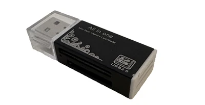 Kartenleser  für Speicherkarten USB 2.0 4 Port Micro SD/TF M2/MS Adapter NEU🔥 - Bild 1 von 4