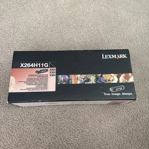 Toner nero ad alta resa LEXMARK X264H11G - X264 X363 X364 scatola sigillata - Foto 1 di 8