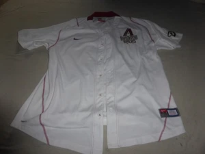 CAMISA JERSEY SECA ARIZONA DIAMONDBACKS DBACKS ABOTONADA NIKE TEAM FIT XL PARA HOMBRE - Imagen 1 de 4