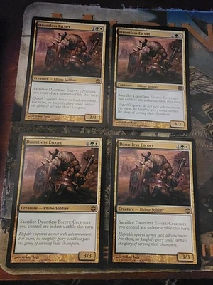 Alara Reborn   MTG  Playset  Dauntless Escort  Magic - Image 1 of 2