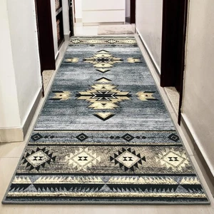 Western Flur Läufer Teppich 2 2' x 6' (rechteckig), Millennial grau - Bild 1 von 7
