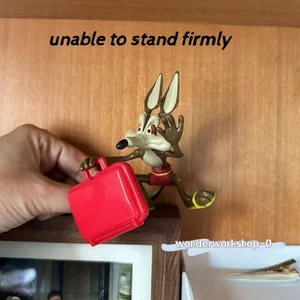 Looney Tunes Wile E. Coyote Cartoon Model Statue Figurine Collection Rare - Picture 1 of 4