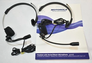 Motorola 50226 Headset 2er Set - Schwenkbarer Ausleger Mikrofon | Zwei-Wege Funk Zubehör - Bild 1 von 7
