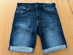 H&M Men's Slim Fit Denim Shorts W32 - Picture 1 of 3