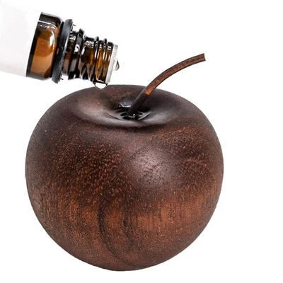 Solid Wood Fruit Scented Ornament Natural Apple Wooden Scent Diffuser Decoration - Image 1 of 4