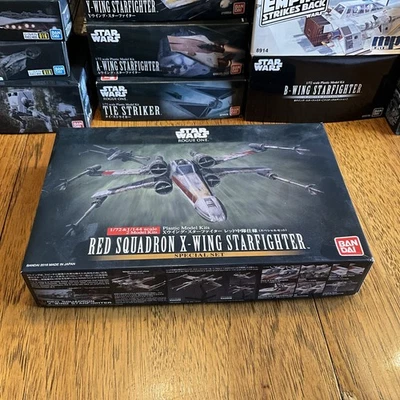 BANDAI STAR WARS ROGUE ONE 1/72 RED SQUADRON X-WING STARFIGHTER #210522 - Image 1 of 4