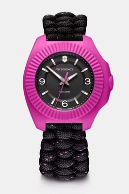 Victorinox INOX V Autumn Spirit Quartz Black Dial Ladies Paracord Watch 241918 - Image 1 of 4