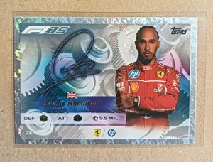 26 LEWIS HAMILTON (FERRARI) CARTA AUTOGRAFO TURBO ATTAX 2025 - Afbeelding 1 van 1