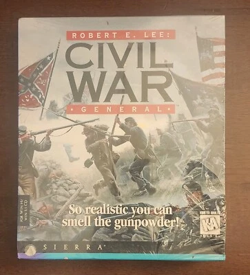 Robert E Lee Civil War General - PC Big Box - Complete - Image 1 of 4