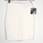 Jupe Lulus femme XS blanche extensible zippée neuve avec étiquettes