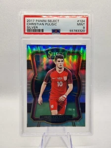 Christian Pulisic 2017-18 Panini Select Mezzanine Silver #124 USA Soccer PSA 9 - Picture 1 of 2