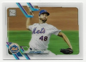 2021 Topps On Demand 3D JACOB DEGROM #200 Print Run=750 - Picture 1 of 1