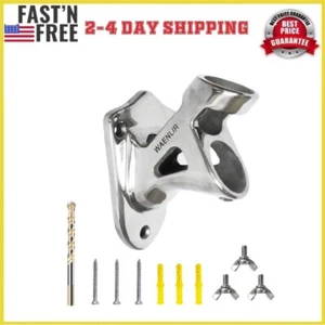 WAENLIR Two Position Stainless Steel Flag Pole Holder 1-1/4 inch, Heavy Duty and - Picture 1 of 6