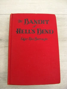 The Bandit of Hells Bend Edgar Rice Burroughs 1925 HC 1st Ed Western Action Love - Bild 1 von 14