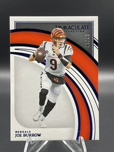 Panini Immaculate Joe Burrow 2022/10 azul #16 Cincinnati Bengals - Imagen 1 de 3