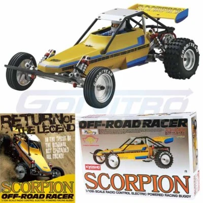 NEW Kyosho 30613B 1/10 Scorpion Off Road Racer Racing Buggy 2014 Kit with Clear - Image 1 of 4
