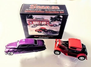 SNAP-ON STREET ROD Coin Bank Set 2 ~ '49 Merc~'31 Ford Model A, 1999 LTD EDN NOS - Picture 1 of 12