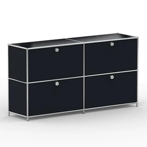 SYSTEM8X Sideboard 2002 - 4x Klappe Regalsystem Modul Schrank Design Büroschrank - Bild 1 von 50
