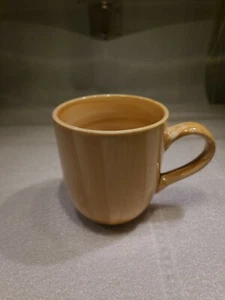 Citrus Grove handbemalt Pinselstrich Kaffee Tee Becher hellbraun sand - Bild 1 von 7