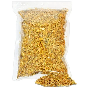 Flores de caléndula (4 oz.) - Tratamiento saludable para mascotas - chinchilla, conejo, herbívoros - Imagen 1 de 7