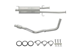 Fits: 2010-2021 Toyota Tundra 5.7L/2010-2019 4.6L 145" WB Muffler With Pipe
