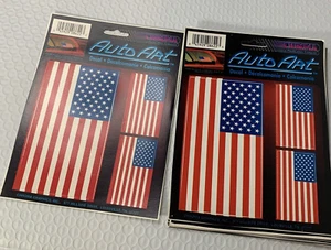 Lot of 12 Auto Art Flag Decals - Picture 1 of 4