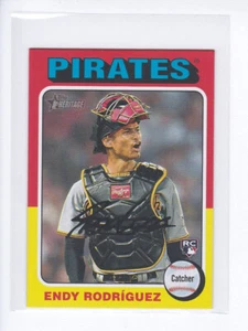 2024 Topps Heritage Mini #488 ENDY RODRIGUEZ RC Pittsburgh Pirates ROOKIE MINI - Picture 1 of 3