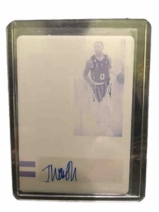 2023 Leaf Trinity Basketball Tyty Washington Jr Auto 1/1 Magenta Printing plate - Bild 1 von 2