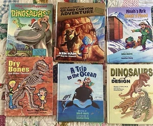Set Of Six Creation Science Kids Books. - Picture 1 of 13