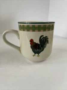 Taza de café Rooster Morn Julie Ingleman Designs 98 International China - Imagen 1 de 10
