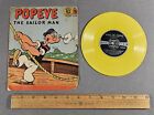 78 Rpm 1959 Golden Record Popeye The Sailor Man, Scuffy The Tugboat & Sleeve