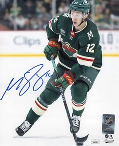 Matt Boldy autographed signed 8x10 photo NHL Minnesota Wild JSA COA - Picture 1 of 1