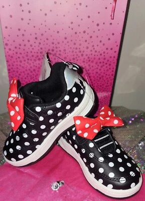 Rare Find Disney Jr.  Gift Wrapped Ready Minnie Mouse Shoes size 10. Only 1 - Image 1 of 4