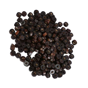 500 Pcs Wooden Bead Spacer Bracelet Jewelry Making Beads for Crafts - Picture 1 of 11