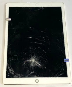 Damaged Apple iPad Pro 12.9" 1st Gen 128GB A1652 WiFi & Cell- Spares/Repair/D756 - Afbeelding 1 van 15