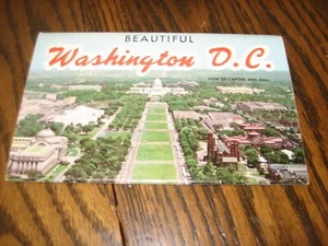 Vintage Souvenir of Beautiful Washington D.C. 14 Ansichten Postkartenmappe - Bild 1 von 5