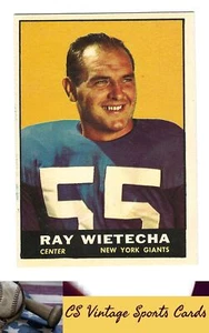 1961 Topps #89 Ray Wietecha - Picture 1 of 2