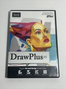 Serif Drawplus X6 Windows PC Software digital art illustrator design drawing - Picture 1 of 5