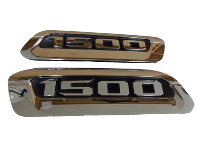 Nuevo OEM 2019-2024 Dodge Ram 1500 capó izquierdo y derecho emblema insignia cromada Foto 1 de 4