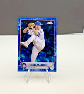 2022 Topps Chrome Sapphire Edition Alec Mills #474 Chicago Cubs - Picture 1 of 3