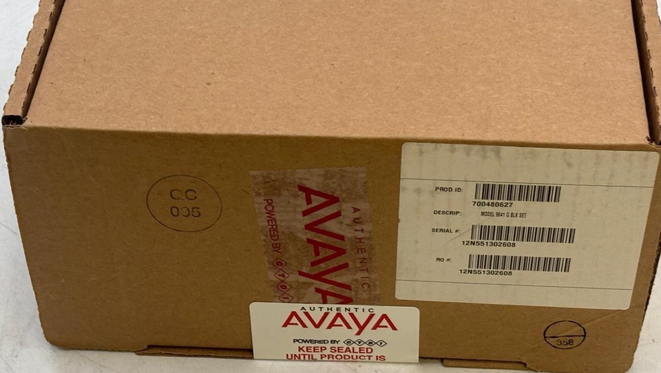 NEW Avaya 9641G IP Office Telephone 700480627 - Image 1 of 3