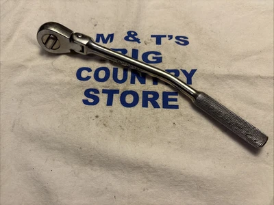 SK Tools EE. UU. 3/8" accionamiento mango doblado cabeza flexible trinquete 3770 Foto 1 de 4