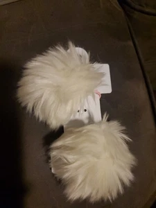 Gymboree Niñas Nuevo Con Etiquetas Nuevo Con Etiquetas Park City Luxe Peluche Pelo Poni O Juego De 2 - Imagen 1 de 1