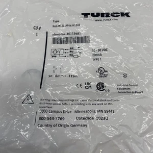 Turck NI8-M12E-AP6X-H1141 Proximity Sensor 10-30VDC  - Picture 1 of 4