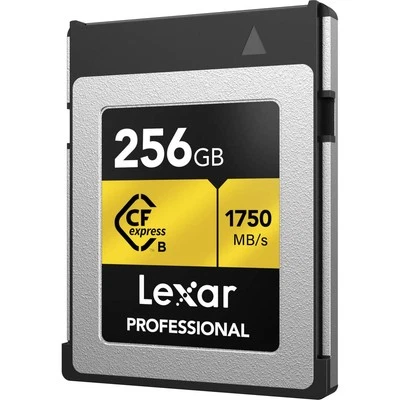 Lexar 256GB Professional Cfexpress Type B Card Gold Series - Image 1 of 4